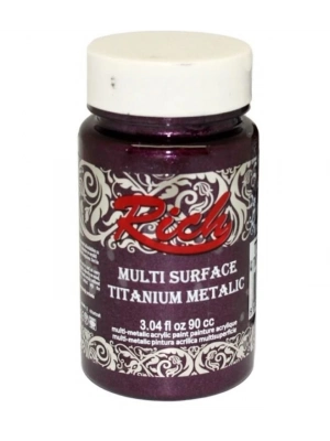 ® Rich Multi Surface Titanium 2560 Antik Mürdüm Metalik 90 cc