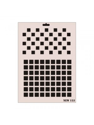 ® Rich New Seri N-153 Stencil 35x25 cm