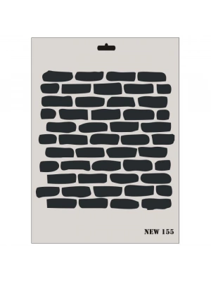 ® Rich New Seri N-155 Stencil 35x25 cm