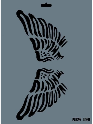 ® Rich New Seri N-196 Stencil 35x25 cm