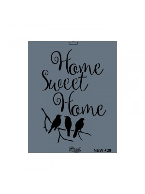 ® Rich New Seri N-429 Stencil 35x25 cm