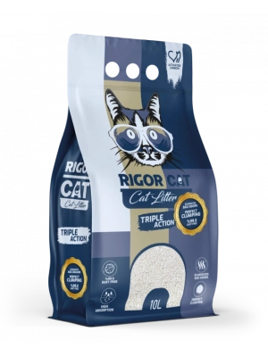 Rigor Aktif Karbonlu İnce Taneli Kedi Kumu 10 lt