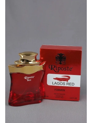Riposte 24 Saat Etkili Erkek Parfüm - Lagoss Red - For Men 90 Ml