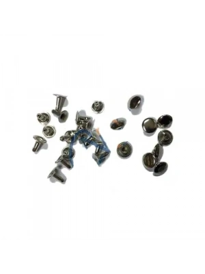 Rivet Perçin - 9mm, Nikel, 1000 Adet
