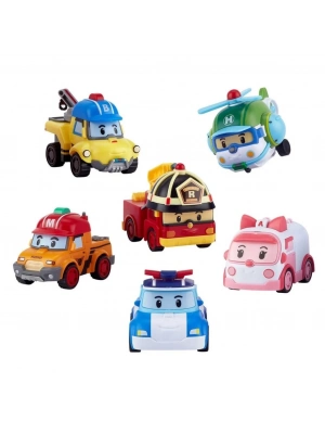 Robocar Poli Gogo Rescue Deluxe 6lı Set
