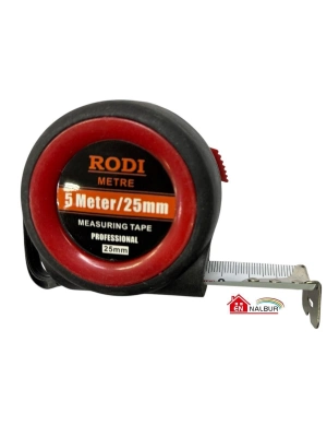 Rodi Şerit Metre 5 Metre 25 mm