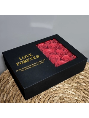 Romantik Gül ve İstiridye İnci Kolye Seti