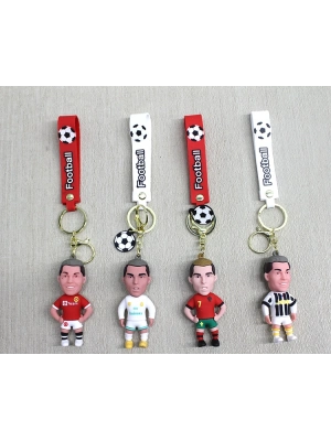 Ronaldo Silikon Anahtarlık