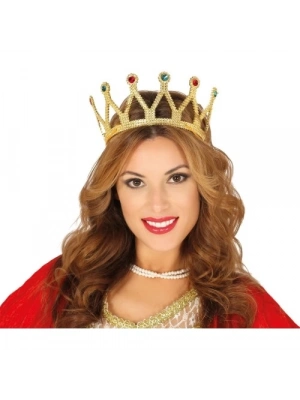 Rönesans Kraliçe Tacı Altın Renk