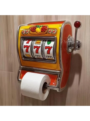 Rulet Tasarımlı Tuvalet Kağıtlığı