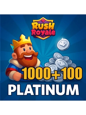 Rush Royale 1000 + 100 Platinum