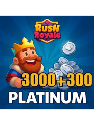 Rush Royale 3000 + 300 Platinum