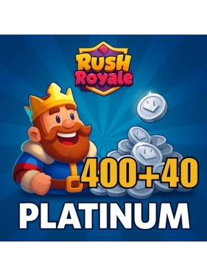 Rush Royale 400 + 40 Platinum