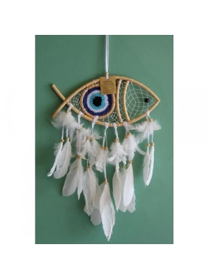 Rüya Kapanı Dream Catcher Balık Tasarımı
