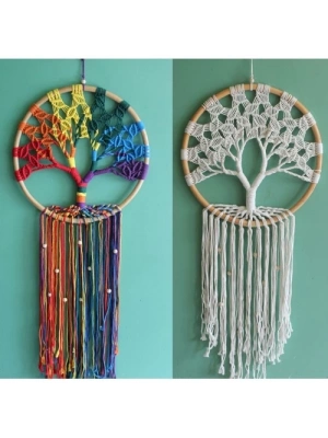 Rüya Kapanı Dream Catcher Hayat Ağacı Model 2