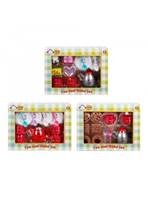 ® S00023301 YİYECEKLER ÇAY/KEK SET 12-14PRÇ.KÇK.-SUN