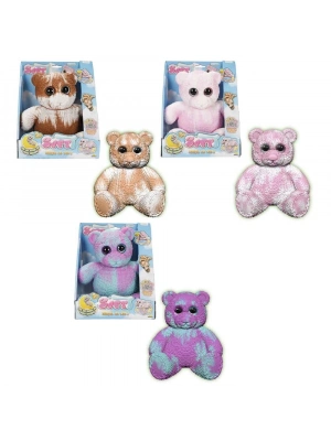 ® S01012331 FİGÜR SOFT BEAR DELUX KARAN PARLAYAN-SUN