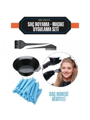 Saç Boyama Seti 24 Saç Bonesi