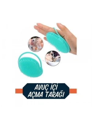 Saç Yıkama Tarağı Avuçiçi  Belgiqa Design