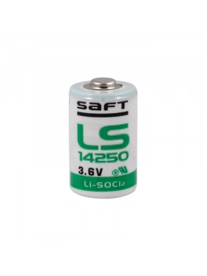 Saft Ls 14250 3.6v 1/2 Aa Size  Lithium Pil  (li-socı2)