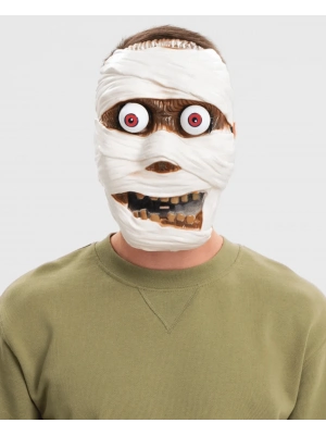 Sallanan Yaylı Oynar Gözlü Mumya Maskesi