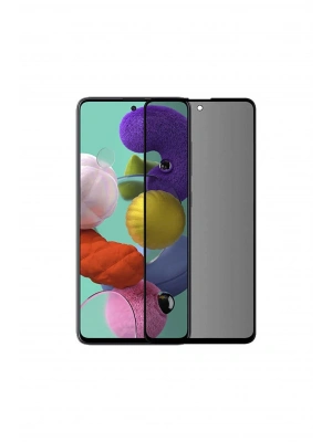Samsung A71 Uyumlu Hayalet Ekran Gizli Tam Kaplayan Kırılmaz Cam Seramik Ekran Koruyucu Film