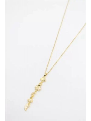 Şans Y Kolye - Altın