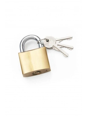 Sarı Asma Kilit 38 Mm