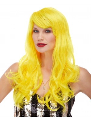 Sarı Renk Parti Peruğu