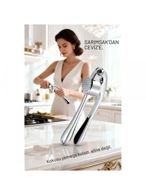 Sarımsak Ezici 304 Paslanmaz Çelik Stella Classic Design 721064