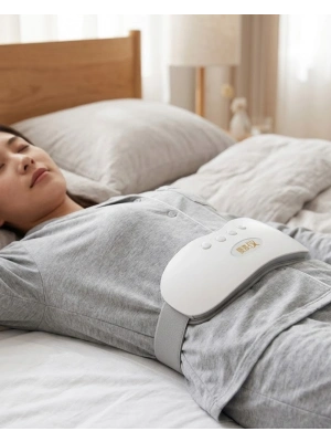 ® Şarjlı Kızılötesi Isıtmalı Titreşimli Bel ve Rahim Masaj Kemeri 45-50 Derece Ayarlı