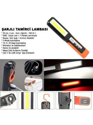 Şarjlı Tamirci Lambası Wt-297