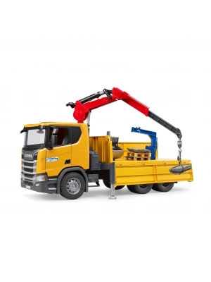 ® Scania 560R Vinçli Şantiye Kamyonu BR03551