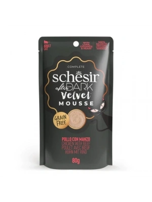 Schesir After Dark Velvet Mousse Tavuklu ve Sığır Etli Yetişkin Kedi Yaş Maması 1 Adet 80 Gr