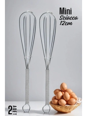 Sciacca Mini Çırpıcı Çelik 2 Adet