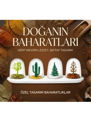 Seasoning Shakers Dört Mevsim Baharatlık