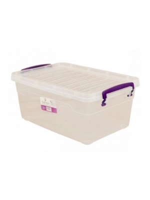 Şeffaf Çok Amaçlı 30 Lt Dikdörtgen Saklama Kabı 48x32x29 Royaleks-82113