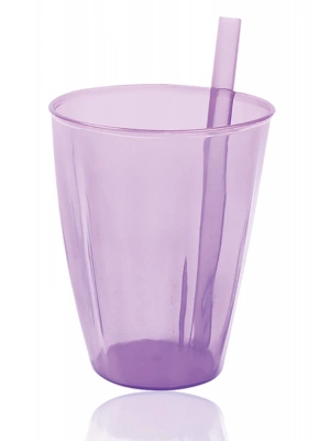 Şeffaf Pipetli Bardak Royaleks-UR3132