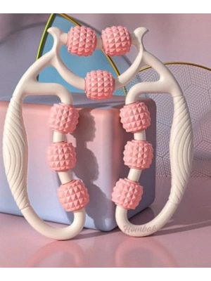 Selülit Masaj Aleti 9 Tekerlekli Lenf Drenaj Rulosu