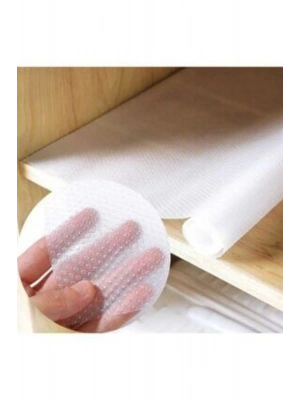 Sermat Sılver Eva Shelf Liner Şeffaf Kaydırmaz Raf Dolap Ve Çekmece Örtüsü 45 Cm X 10 Metre Royaleks-RF50