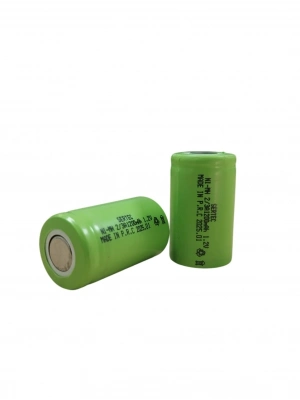 Sertec - 1.2v 1200 Mah - 2/3a - Ni-mh Şarjlı Pil - (başsız / Flat Head)
