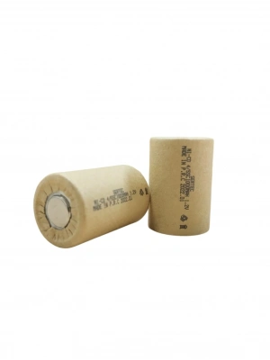 Sertec 1.2v Ni-cd  4/5 Sc 1000 Mah Kağıt Şarjlı Pil 3c (başsız/flat Head)