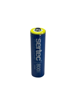 Sertec 3.7v Li-ion 14500 Aa - 800 Mah 1c Şarjlı Pil (başlı)