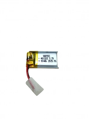 Sertec 401223 3.7v 80 Mah Li-polymer Pil (devreli/1.5a)