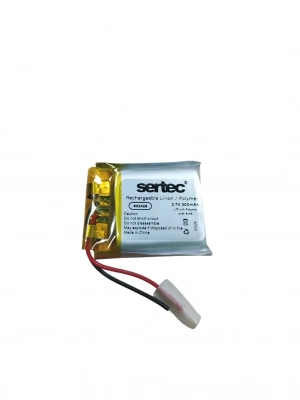 Sertec 602425 3.7v 300mah Li-polymer Pil (devreli/1.5a)