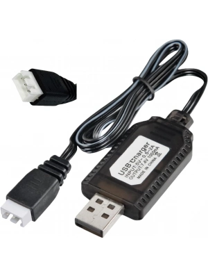 Sertec 7.4v Li-ion Sm-3p Soket Drone Bataryası Usb Şarj Kablosu