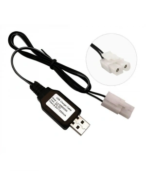 Sertec 9.6v Nı-cd / Nı-mh Oyuncak Bataryası Usb Şarj Kablosu