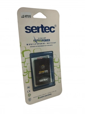 Sertec - Lg Kf310 Uyumlu Batarya