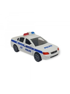 Sesli Işıklı Çek Bırak Polis Arabası - YY2020-17P