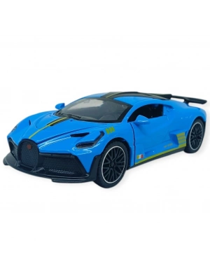 Sesli Işıklı Spor Araba 15 cm - 3241D- Mavi